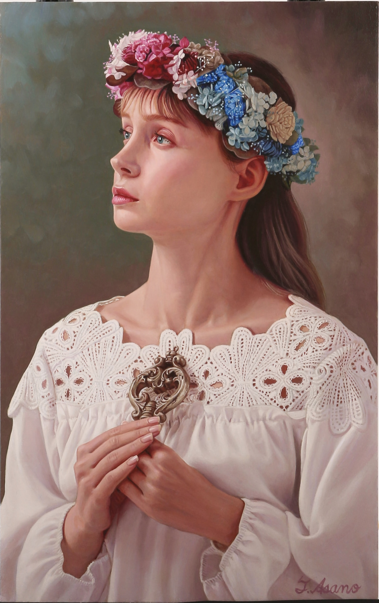 祈り - 浅野肖像画工房